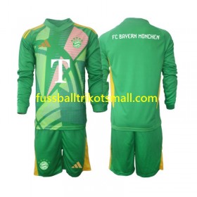 Fußballtrikots Bayern München Torwart Kinder 2024-2025 Langarm Fourth trikot kaufen